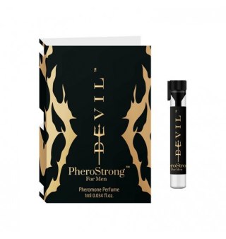 PheroStrong Devil For Men Pheromone Perfume perfumy z feromonami dla mężczyzn 1ml (P1)