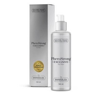 PheroStrong Exclusive For Men Massage Oil With Pheromones olejek do masażu z feromonami 100ml (P1)