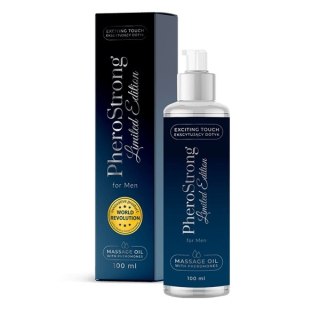 PheroStrong Limited Edition For Men Massage Oil With Pheromones olejek do masażu z feromonami 100ml (P1)