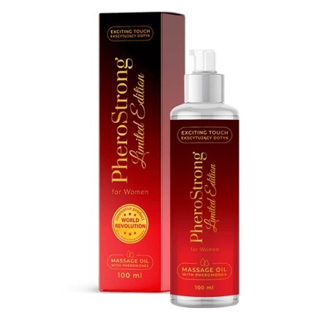 PheroStrong Limited Edition For Women Massage Oil With Pheromones olejek do masażu z feromonami 100ml (P1)