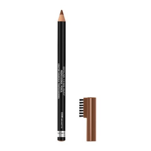 Rimmel Brow This Way Professional kredka do brwi ze szczoteczką 006 Brunette (P1)