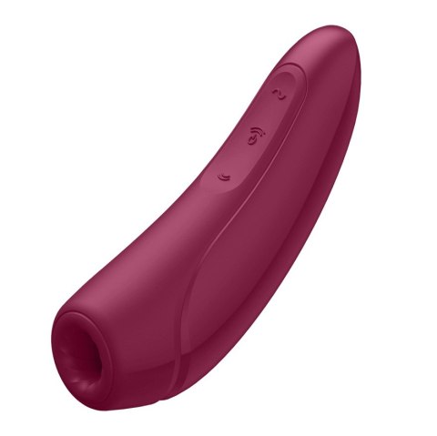 Satisfyer Curvy 1+ bezdotykowy stymulator ssąco-wibrujący Rose Red (P1)