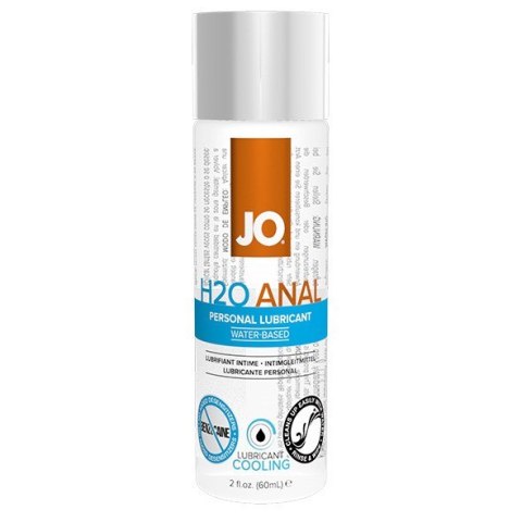 System JO H2O Anal Cooling Personal Lubricant chłodzący lubrykant analny na bazie wody 60ml (P1)