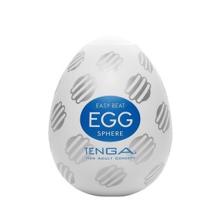 TENGA Easy Beat Egg Sphere jednorazowy masturbator w kształcie jajka (P1)