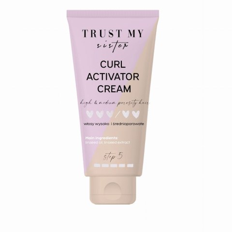 Trust My Sister Curl Activator Cream krem do stylizacji włosów kręconych 150ml (P1)