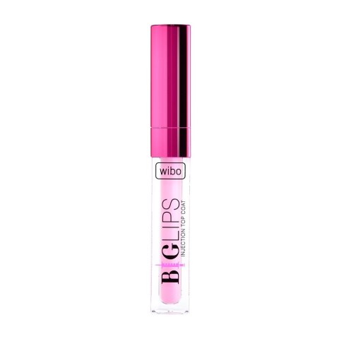 Wibo Big Lips Injection Top Coat błyszczący topper do ust z olejem migdałowy 2.8g (P1)