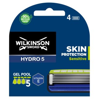 Wilkinson Hydro 5 Skin Protection Sensitive zapasowe ostrza do maszynki do golenia dla mężczyzn 4szt (P1)