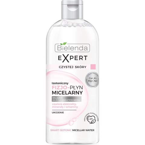 Bielenda Expert Czystej Skóry izotoniczny fizjo-płyn micelarny Ukojenie 400ml (P1)