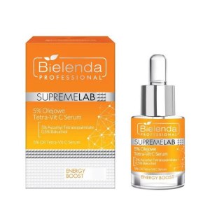 Bielenda Professional SupremeLab Energy Boost 5 % olejowe Tetra-Vit C serum 15ml (P1)