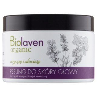 Biolaven Odświeżający peeling do skóry głowy Olej z Pestek Winogron Olejek Lawendowy 150ml (P1)