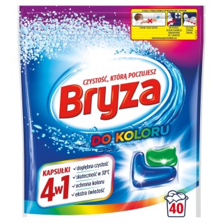 Bryza 4w1 kapsułki do prania koloru 40szt (P1)