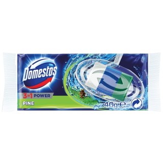 Domestos 3in1 Power kostka toaletowa zapas Pine 40g (P1)