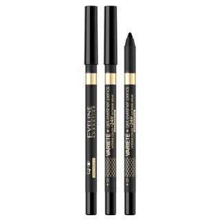 Eveline Cosmetics Variete wodoodporna żelowa kredka do oczu 01 Black (P1)