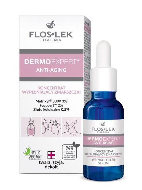 Floslek Dermo Expert Anti-Aging koncentrat wypełniający zmarszczki 30ml (P1)