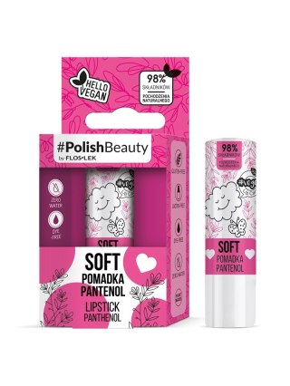 Floslek Vege Lip Care Soft wegańska pomadka do ust Pantenol 4.1g (P1)