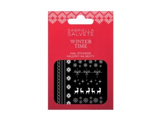 Gabriella Salvete Winter Time Nail Art Stickers Dekoracje na paznokcie 1 opakowanie (W) (P2)