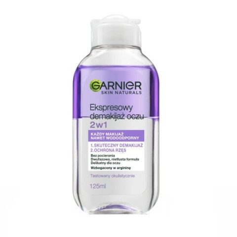 Garnier Skin Naturals płyn do demakijażu oczu 2w1 125ml (P1)