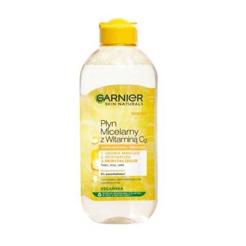 Garnier Skin Naturals płyn micelarny z witaminą Cg 400ml (P1)