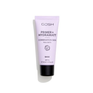 Gosh Primer+ 007 Hydramatt nawilżająca baza pod makijaż do cery mieszanej i tłustej SPF15 30ml (P1)