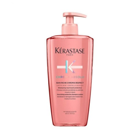 Kerastase Chroma Absolu Bain Riche Chroma Respect bogaty szampon do włosów farbowanych średnich i grubych 500ml (P1)