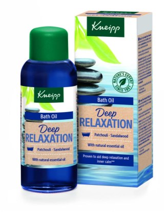 Kneipp Deep Relaxation Bath Oil Patchouli Sandalwood Olejek do kąpieli 100 ml (U) (P2)