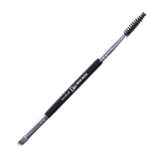 Lovely Duo Brow Brush dwustronny pędzelek do makijażu brwi (P1)