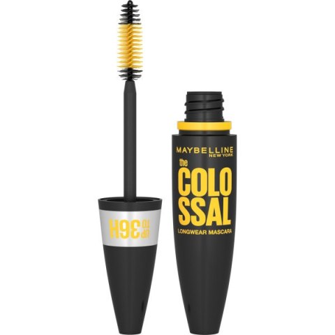 Maybelline Colossal Longwear 36h Mascara wodoodporny tusz do rzęs 01 Black 10ml (P1)