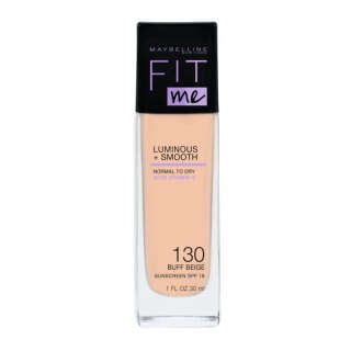 Maybelline Fit Me Luminous + Smooth Foundation rozświetlający podkład do twarzy 130 Buff Beige 30ml (P1)