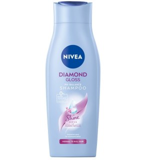 Nivea Diamond Gloss łagodny szampon do włosów 400ml (P1)