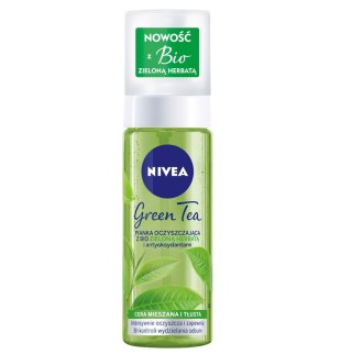 Nivea Green Tea pianka oczyszczająca z bio zieloną herbatą 150ml (P1)