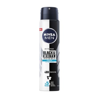 Nivea Men BlackWhite Invisible Fresh antyperspirant spray 250ml (P1)