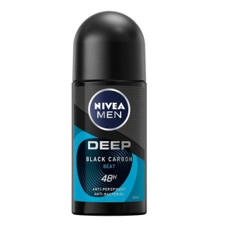 Nivea Men Deep Black Carbon Beat antyperspirant w kulce z aktywnym węglem 50ml (P1)