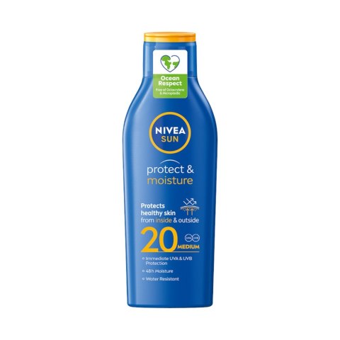 Nivea Sun Protect Moisture nawilżający balsam do opalania SPF20 200ml (P1)