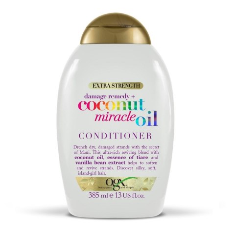 OGX Damage Remedy + Coconut Miracle Oil Conditioner odżywka do włosów suchych i zniszczonych 385ml (P1)