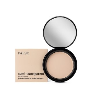 Paese Semi-Transparent Matte Powder półtransparentny puder matujący 1A Ciepły Beż 9g (P1)