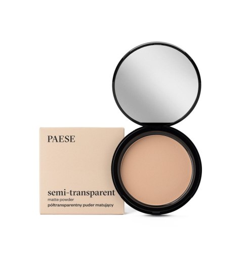 Paese Semi-Transparent Matte Powder półtransparentny puder matujący 5A Naturalny 9g (P1)