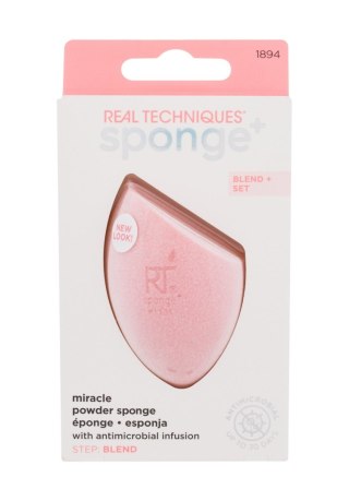 Real Techniques Miracle Powder Sponge Gąbka do makijażu 1 szt (W) (P2)