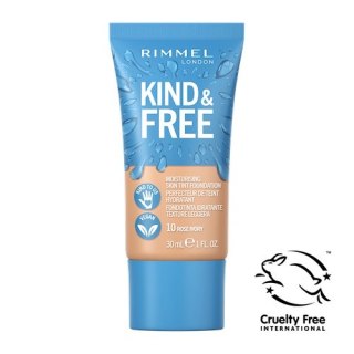 Rimmel Kind Free wegański podkład nawilżający 010 Rose Ivory 30ml (P1)