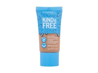 Rimmel London 400 Natural Beige Kind Free Skin Tint Foundation Podkład płynna 30 ml (W) (P2)