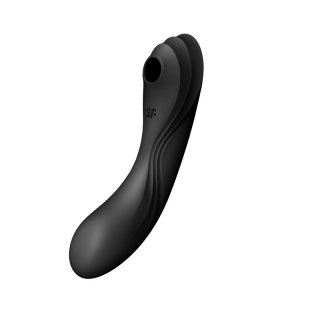 Satisfyer Curvy Trinity 4 stymulator łechtaczki z wibracjami Black (P1)