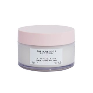 The Hair Boss The Double Hair Mask Phase 1 i 2 keratynowe maski nawilżające odbudowujące strukturę włosa 2x150ml (P1)