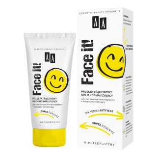 AA Face It! przeciwtrądzikowy krem normalizujący 40ml (P1)