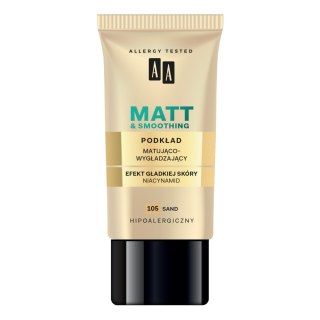 AA Make Up Matt podkład matująco wygładzający 105 Sand 30ml (P1)