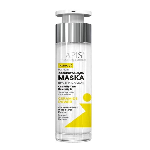 APIS Ceramide Power odbudowująca maska na noc 50ml (P1)