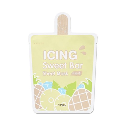 A'Pieu Icing Sweet Bar Sheet Mask wygładzająco-nawadniająca maska w płachcie Pineapple 21g (P1)