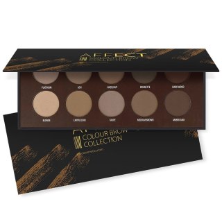 Affect Colour Brow Collection paleta cieni do brwi 10x2g (P1)