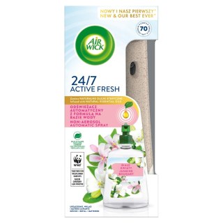 Air Wick Active Fresh odświeżacz automatyczny z formułą na bazie wody i wkład Białe Kwiaty 228ml (P1)