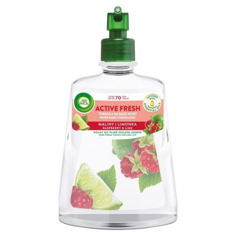 Air Wick Active Fresh wkład do automatycznego odświeżacza powietrza Malina i Limonka 228ml (P1)