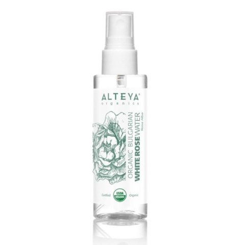 Alteya Organic White Rose Water organiczna woda z białej róży w sprayu 100ml (P1)