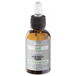 Ava Laboratorium Eco Men odżywczy olejek do skóry z zarostem 30ml (P1)